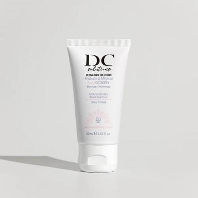 Renklendirilmiş Mineral Güneş Koruyucu - Mavi Işık Teknolojili (Hidrating Mineral Sunscreen, 50 SPF UVA/UVB) 50 ml